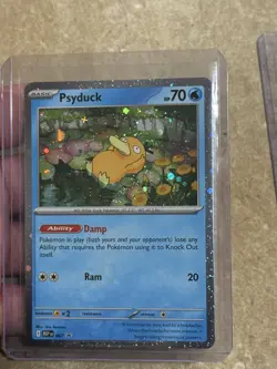 Pokemon TCG: Psyduck Black Star Promo 007 Mega Evolution Cosmo Holo Foil 2 Cards - Image 5