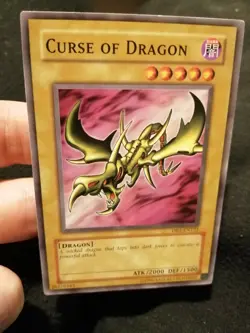 Yu Gi Oh Card Curse of Dragon DB1-EN123 Common Eng NM- - Image 1