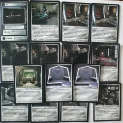 Star Trek CCG 1E - Nor / Station + 14 Site Cards - Image 1