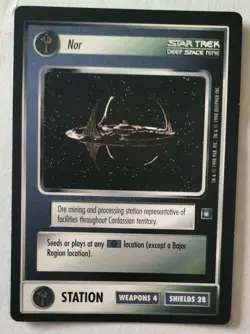 Star Trek CCG 1E - Nor / Station + 14 Site Cards - Image 4