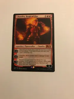 CHANDRA, HEART OF FIRE : Core 2021 Magic the Gathering Mtg card; Rare, NM Mythic - Image 2