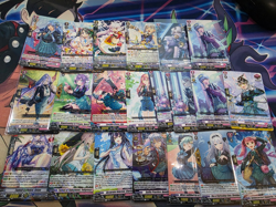 Cardfight!!! VANGUARD!! HUGE R LOT 50 cards !!! (no boyz allowed edition) - Image 1