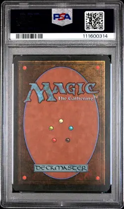 1998 MTG STRONGHOLD VOLRATH'S STRONGHOLD PSA 8 - Image 2