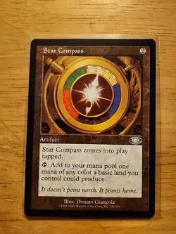 Star Compass - Planeshift - MTG Magic - Uncommon - Artifact - Image 1