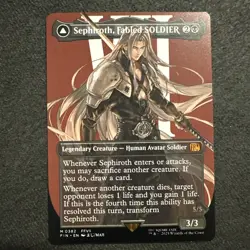 Sephiroth, Fabled SOLDIER (0382) (Borderless) Final Fantasy Regular - Image 1