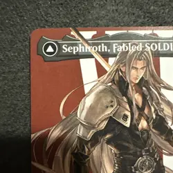 Sephiroth, Fabled SOLDIER (0382) (Borderless) Final Fantasy Regular - Image 2