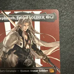 Sephiroth, Fabled SOLDIER (0382) (Borderless) Final Fantasy Regular - Image 3