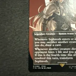 Sephiroth, Fabled SOLDIER (0382) (Borderless) Final Fantasy Regular - Image 5