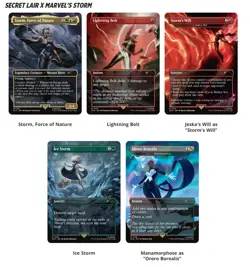 MTG Secret Lair x Marvel STORM non foil- Magic the Gathering - Image 1