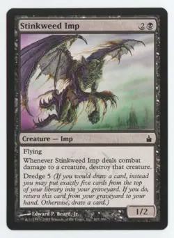MTG Ravnica: City of Guilds Stinkweed Imp #107/306 - Image 1