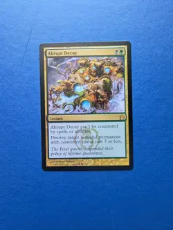 MTG Abrupt Decay: Return to Ravnica #141 - NM - Image 1