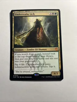 Underrealm Lich - Ravnica: Clue Edition MTG Plus Bonus Rare!!! - Image 1