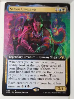 Satoru Umezawa - Extended Art - Kamigawa: Neon Dynasty - Magic the Gathering MTG - Image 1