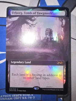 MTG - UMA:BT - Urborg, Tomb of Yawgmoth #U40 - Near Mint Foil - Image 1