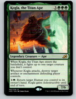 Magic the Gathering Kogla, the Titan Ape Ikoria: Lair of Behemoths MTG - Image 1