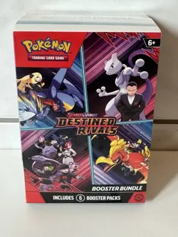 Destined Rivals Booster Bundle Pokemon Scarlet & Violet TCG - New and Sealed - Image 1