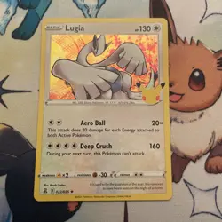 Pokemon TCG Lugia Celebrations Holo Rare Card 022/025 - Image 1