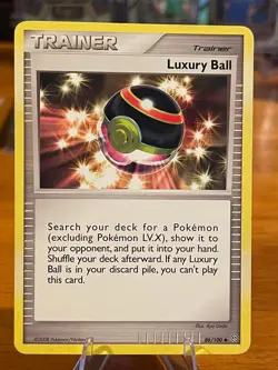 2008 Pokemon Diamond & Pearl Stormfront Trainer Luxury Ball 86/100 Uncommon MP - Image 1