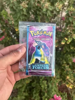 2005 Pokemon EX Unseen Forces Raikou Booster Pack Factory Sealed English - Image 1