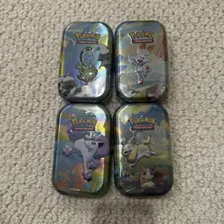 Pokemon TCG: Galar Pals Mini Tin Lot Of 4 820650807077 - Image 1