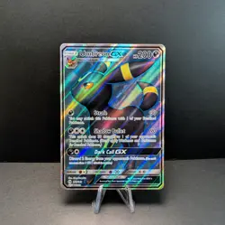 Pokemon TCG Umbreon GX 142/149 Full Art Ultra Rare Holo Sun & Moon Base Set NM - Image 1