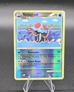Tentacruel 50/102 Triumphant Reverse Holo Pokemon TCG 2010 Uncommon - Image 1