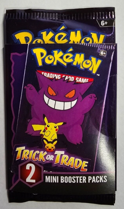 Pokemon TCG Trick Or Trade Booster Halloween 2 Mini Booster Packs ************* - Image 1