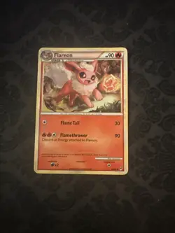 Pokemon Flareon Call of Legends 44/95 2011 Non Holo D - Image 1
