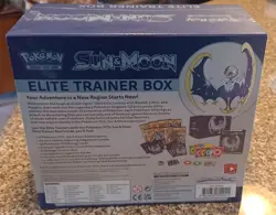 Pokemon Elite Trainer Box Sun and Moon Base Set ETB Factory Sealed Lunalea 820650802041 - Image 3