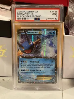 Swampert EX XY55 Full Art Ultra Rare Pokemon Black Star Promo - TCG Psa 9 - Image 1