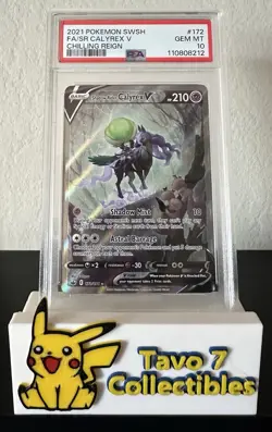 PSA 10 Shadow Rider Calyrex V 172/198 Chilling Reign Alternate Art / Pokemon TCG - Image 1
