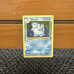 Pokemon Base Set Blastoise 2/102 Vintage Holo Rare Spanish 1999 - Image 1