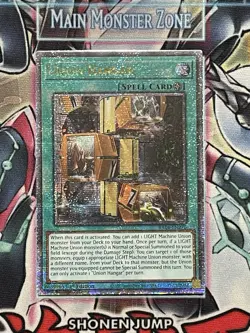 Yugioh! Union Hangar Quarter Century Secret Rare 1st Ed Near Mint RA04-EN270 - Image 1