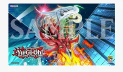SDCC 2023 Exclusive Yugioh Elemental HERO Flame Wingman Playmat Limited Ed #1 - Image 1