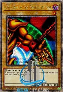 Yugioh Left Arm Of The Forbidden One MP24-EN005 Quarter Century Rare 1st Edition - Image 1