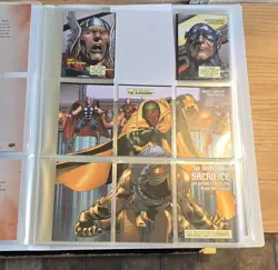 The Avengers: Kree-Skrull War: Binder + Trading Card Set: 2011 Upper Deck Set - Image 4