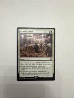 Akroma's Will Mtg Magic The Gathering Card - Image 1
