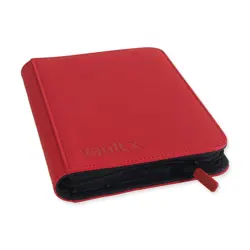 Vault X Fire Red 4-Pocket Exo-Tec Zip Binder - 160 Cards - New - Image 2