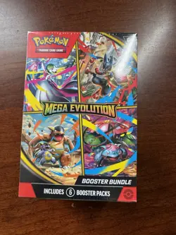 2025 Mega Evolution Pokemon Booster Bundle - Collectible Game Cards - 6 Packs - Image 1