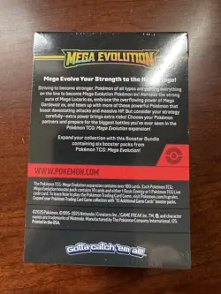 2025 Mega Evolution Pokemon Booster Bundle - Collectible Game Cards - 6 Packs - Image 3