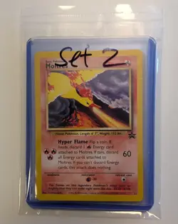 2000 Pokemon Black Star Promo Moltres, Articuno & Zapdos (3) Card Set - Image 3