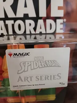Lizard, Connors's Curse Art Card Art Series: Marvel's Spider-Man Regular - Image 2
