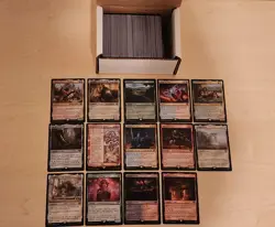 MTG Lord of the Rings 300 card lot Non-Foil Common/Uncommon + Rare/Mythic (LP) - Image 1