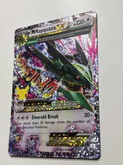 Pokemon TCG M Rayquaza EX Celebrations Classic Collection Holo Ultra Card 76/108 - Image 3