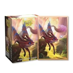 DRAGON SHIELD Fawnix brushed art 100 CARD SLEEVES DECK PROTECTORS MTG Pokemon - Image 2