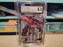 Omnimon Zwart Defeat BT5-112 CGC 8.5 NM/M + Digimon Card Game Alternative Being - Image 1