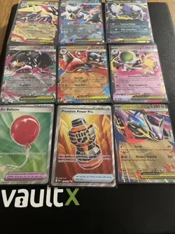 Pokemon Mega Evolutions 9 Card Ex & Full Art Bundle - Image 1