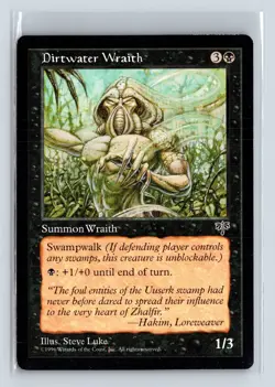 (2x) DIRTWATER WRAITH - MTG Magic the Gathering Card - Mirage - Common - Image 1