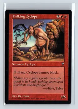 (2x) HULKING CYCLOPS - MTG Magic the Gathering Card - Visions - Uncommon - Image 1
