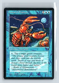 (2x) HOMARID SHAMAN - MTG Magic the Gathering Card - Fallen Empires - Rare - Image 1